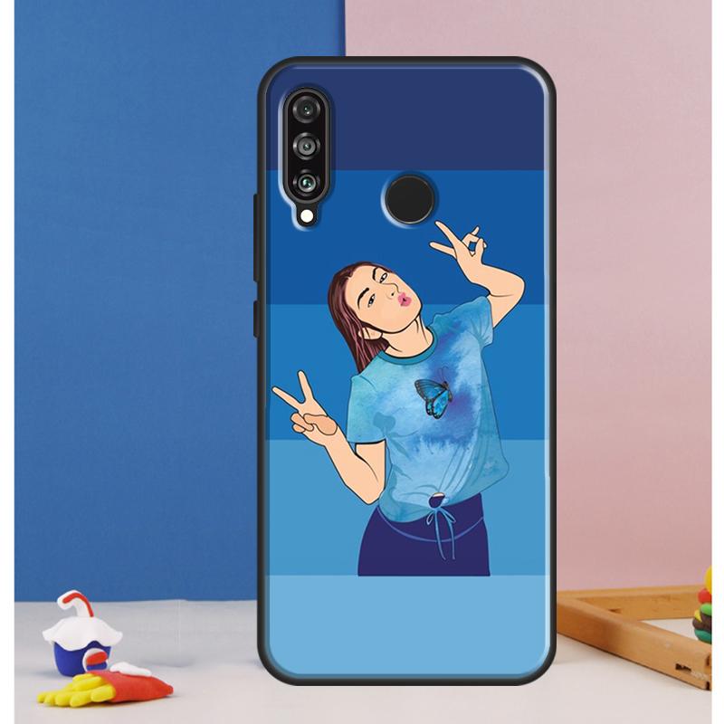 Charli D'Amelio Case For Huawei Nova Y73 Y72 Y70 Y90 Y60 Y61 Y91 12s 12i 11i 8i 9 10 SE P30 P40 Lite P60 Pro