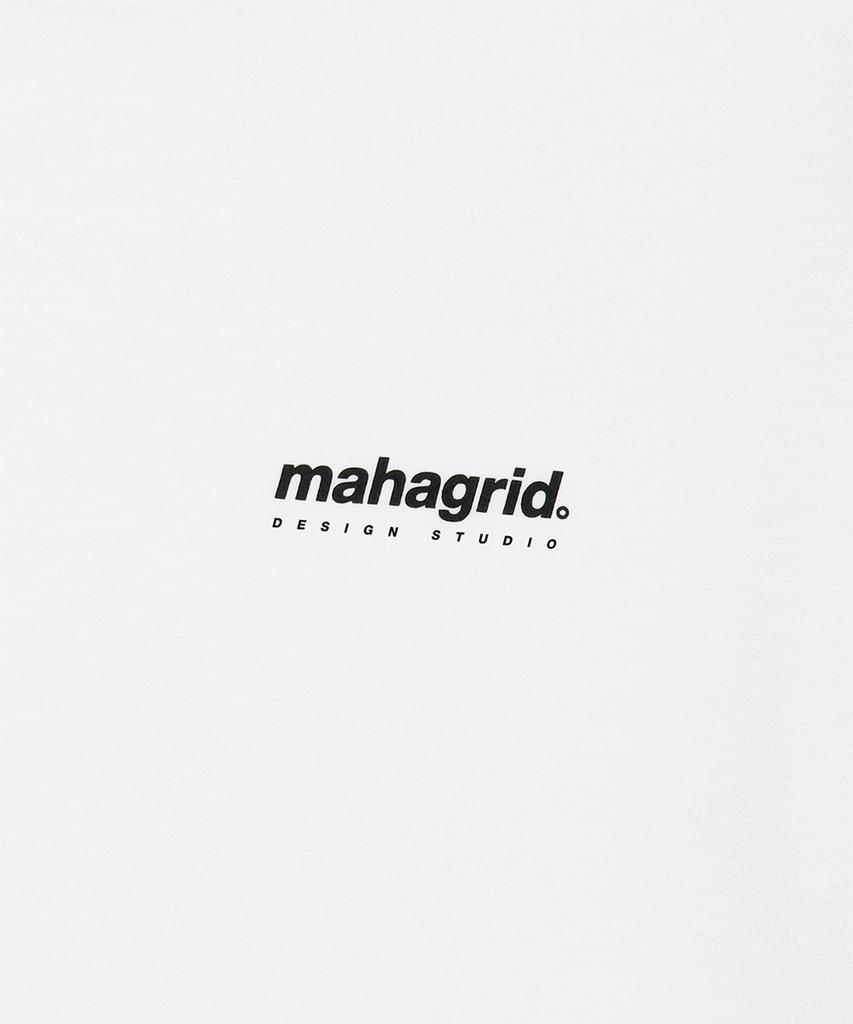 MAHAGRID 2 шт. Футболка с оригинальным логотипом Белый/Черный(Mg2Gmmt549A)