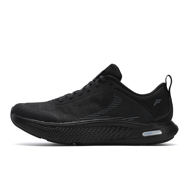 Men's Sneakers FILA NUVOLE JOG Breathable Low top Running Shoes Men's Black