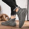 Модные новые зимние теплые мужские зимние ботинки, высококачественные удобные мужские ботильоны, зимняя плюшевая теплая мужская обувь, повседневные кроссовки для активного отдыха