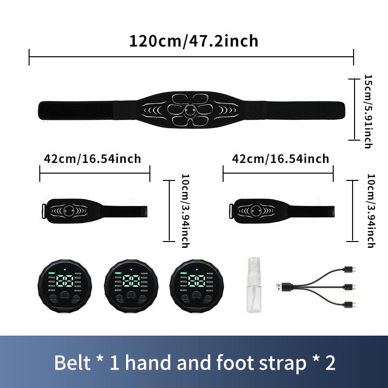 Электронный стимулятор мышц Стимулятор пресса Тонизирующее средство для мышц Тренажер для пресса Тренажер для всего тела Силовые тренировки Тренировочное оборудование