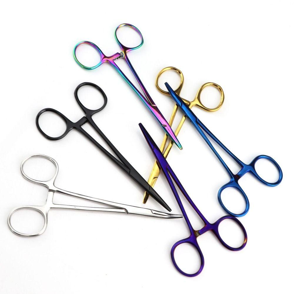 Tip Dog Grooming Scissors Trauma Shears Scissor Cat Surgical Forceps Pet Hemostatic Clip