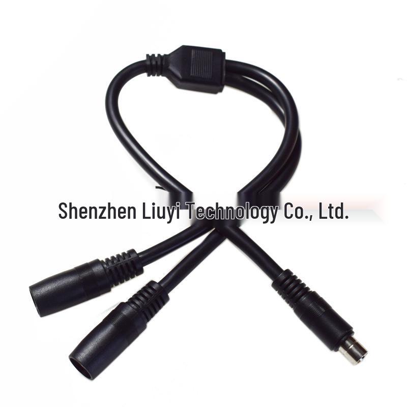 DC8020 Male to Female Adapter: Connects Dianxiaoe Storage Battery and Solar Cell Panel.