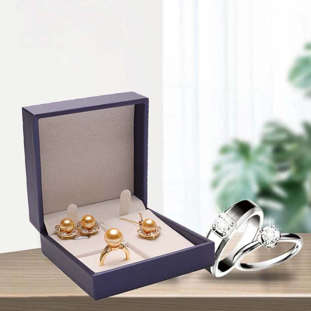 Holder Package Case Square Jewelry Display Jewelry Boxes Storage Case Ring Box Earrings Storage