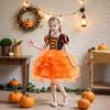 New Halloween Party Children's Gift Princess Dresses Middle and Large Children's Cake Dress Children's Dress Cosplay Performance Costumes 638