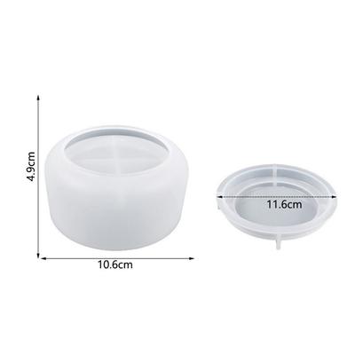 11,6 см силиконовые формы для горшков для свечей для подсвечника для хранения