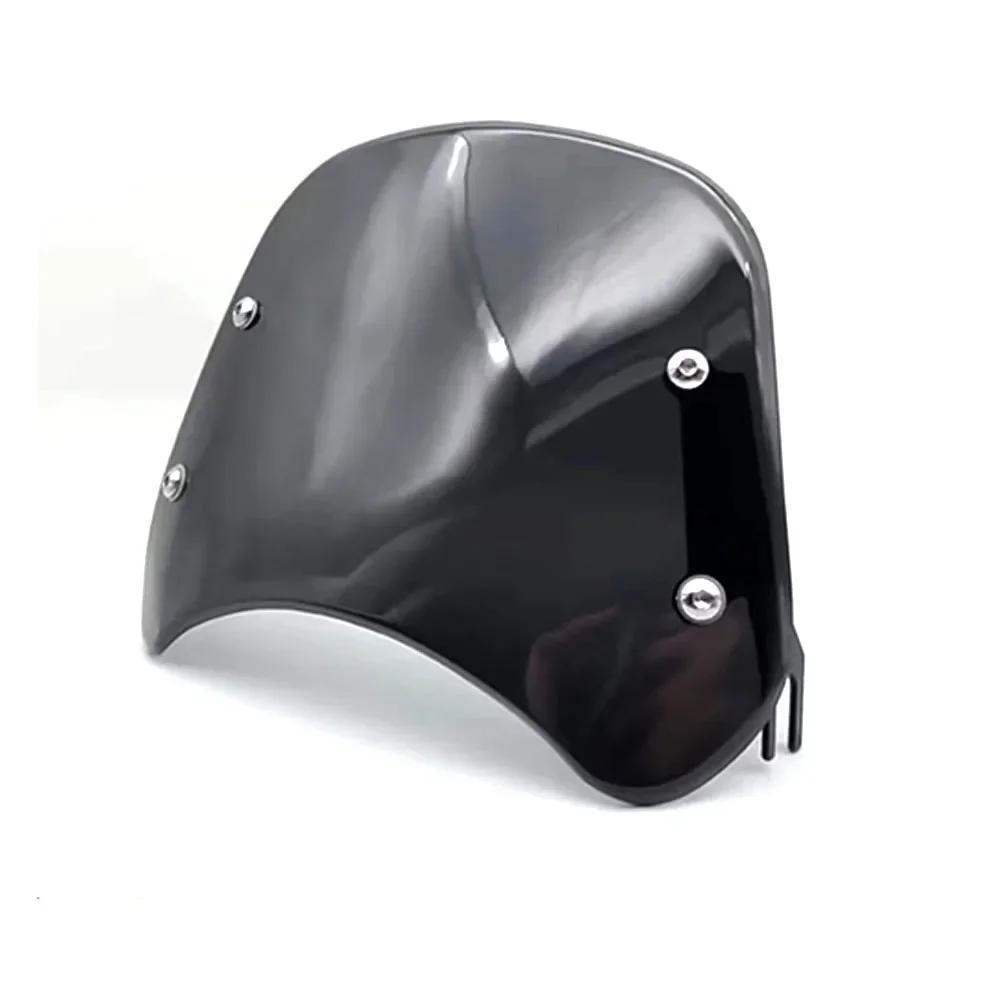New 2022 Fit Zontes G1 Motorcycle Retro Style Windshield Apply For Zontes G1 125 / G1 155 / G1X 125 / G155 SR
