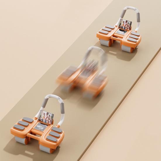 Ролик для пресса с автоматической поддержкой локтя и отскоком для мужчин и женщин