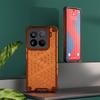 KEYSION Shockproof Armor Case for Xiaomi 15 5G Soft Silicone+PC Transparent Honeycomb Phone Back Cover for Xiaomi 15 Pro 5G