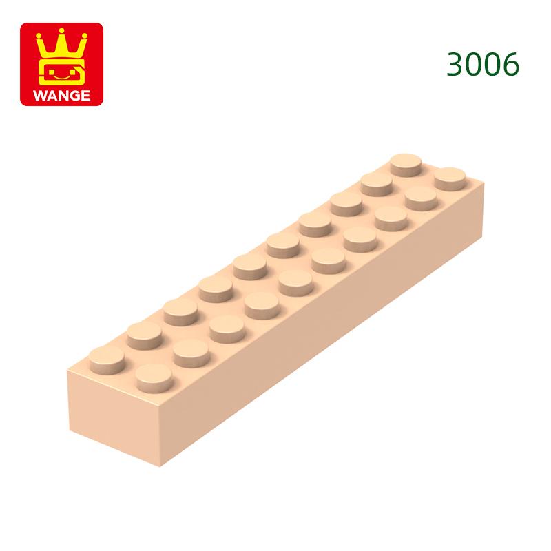 Нетоксичные 17 шт./лот 3006 Толстые 2x10 Строительные блоки Moc Классические аксессуары Совместимые кубики Детские игрушки Подарочная коробка