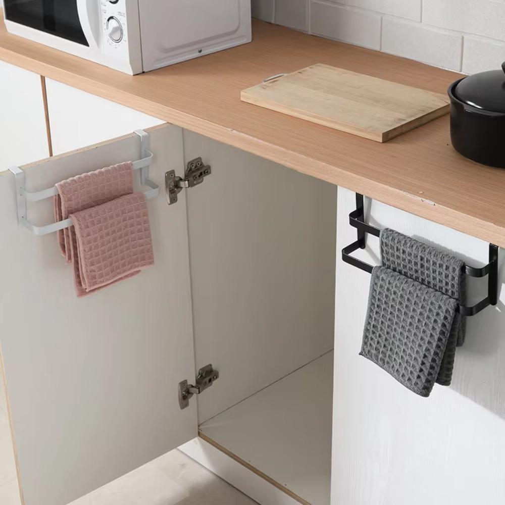 Rust-resistant Kitchen Towel Holder Hanging Towel Rod Household Towel Hanger Home