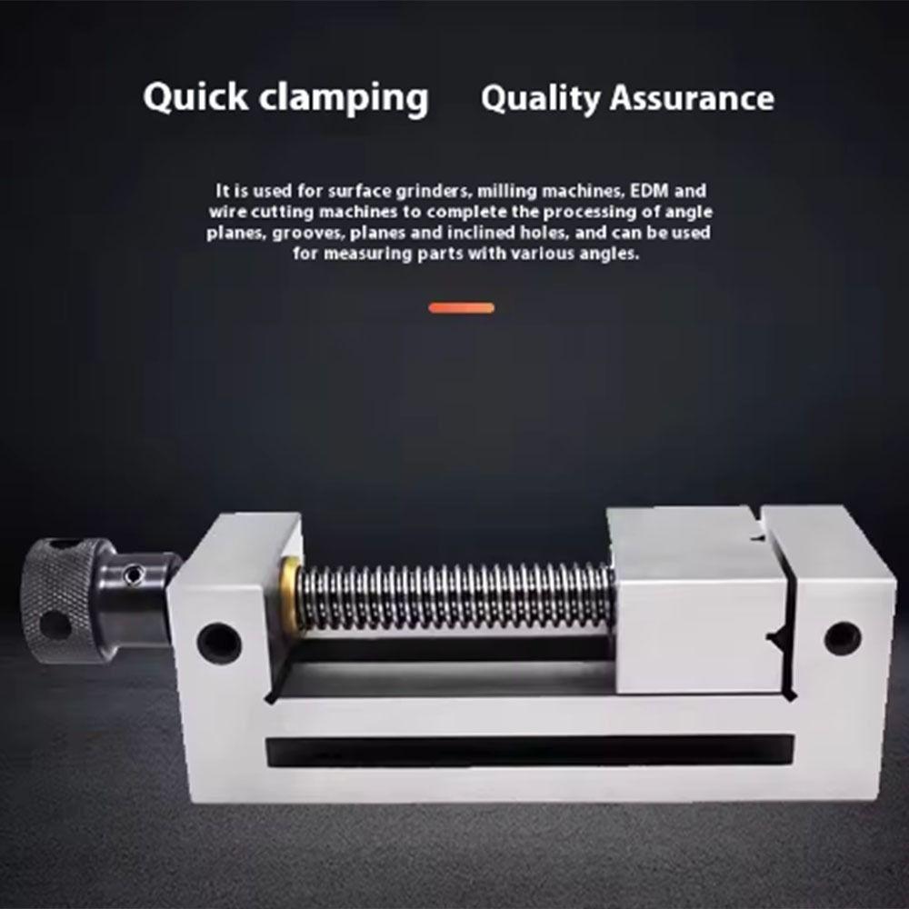 2-дюймовые плоские мини-тиски для станков, прочное крепление для шлифовального станка, сверлильного станка