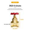 ZHONGYUROPENETBELT Brass Internal Thread Water Gate Valve