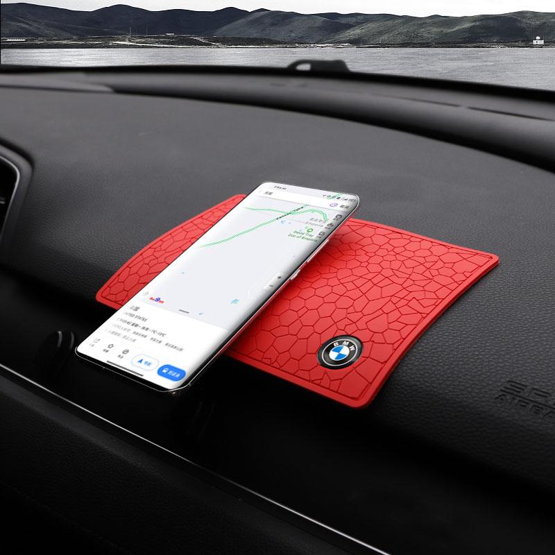 Car Dashboard Anti-Slip Pad Sticky Silicone Phone Mat Interior For BMW M3 M4 M5 G42 G30 G20 E39 E36 E87 E53 F44 F07 F34 G15 G16 GG7
