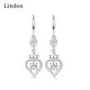 Lindon Copper Alloy Zircon Earrings Drop Earrings For Women Wedding Party Gifts