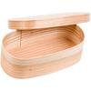 Yamashita Craft (Yamasita Craft) Made In Japan Eco Magewappa (Small Oval) with Lid, 32845000