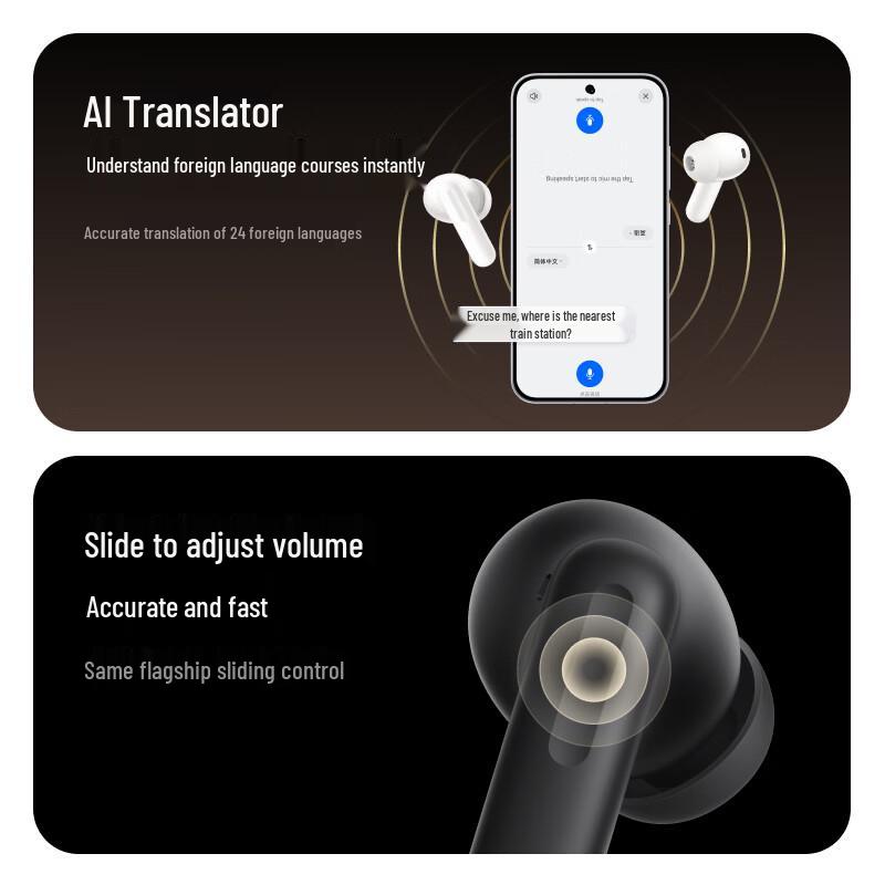 OPPO Enco Air5 Pro True Wireless Noise-Cancelling Earbuds