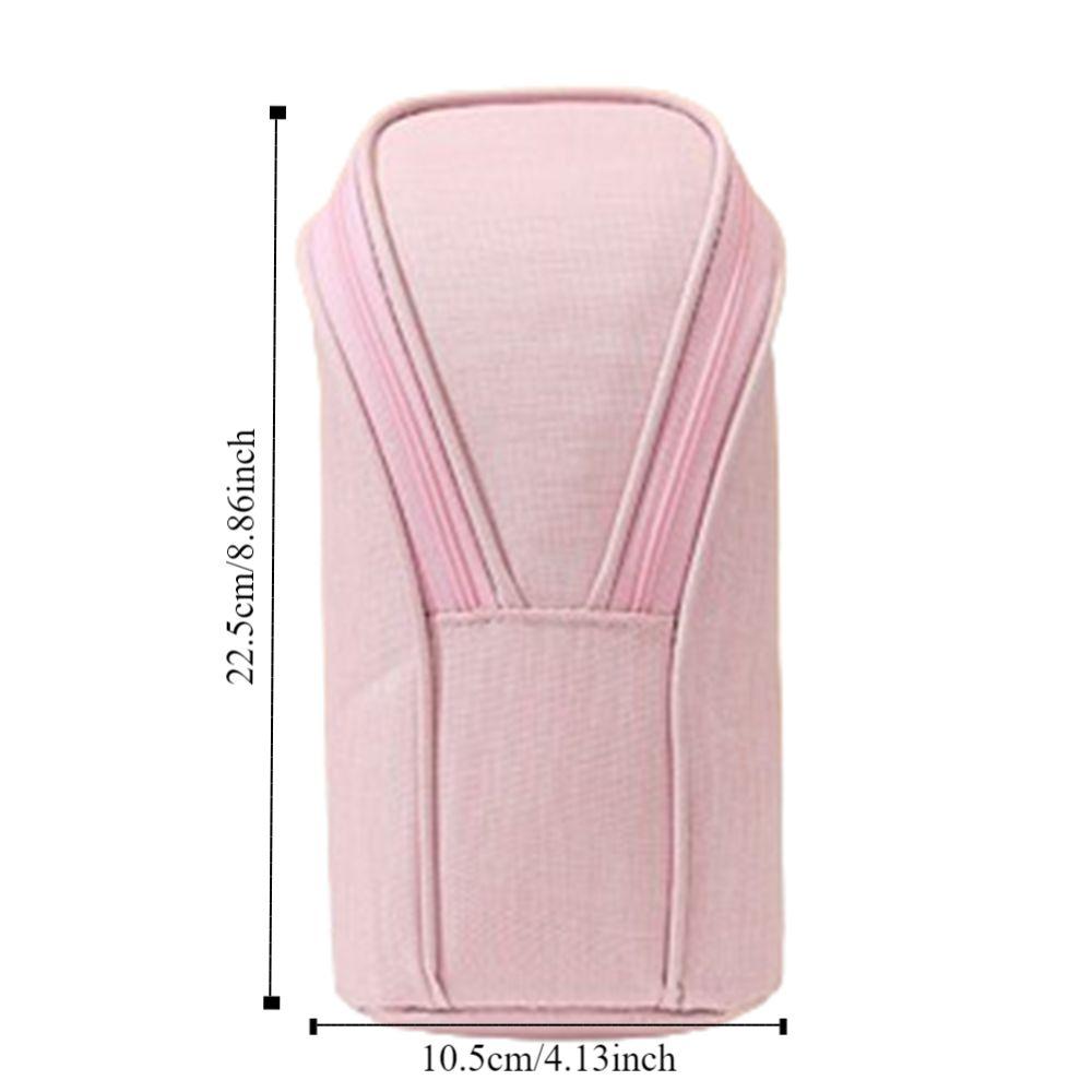 Standing Pencil Holder Multi-function Stationery Storage Organizer Vertical Pencil Case Students