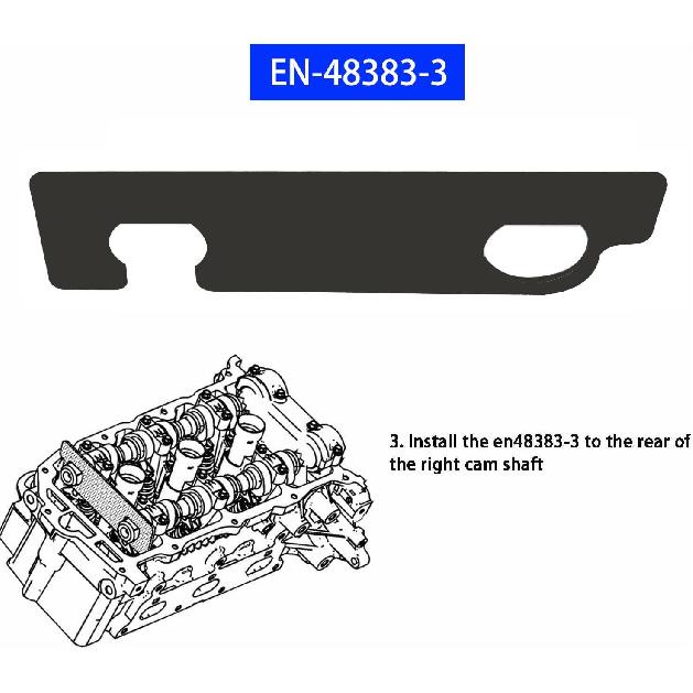 Набор фиксирующих инструментов для цепи ГРМ и распредвала для Cadillac Buick Saturn Pontiac Chevrolet EN-46105 и EN-48383