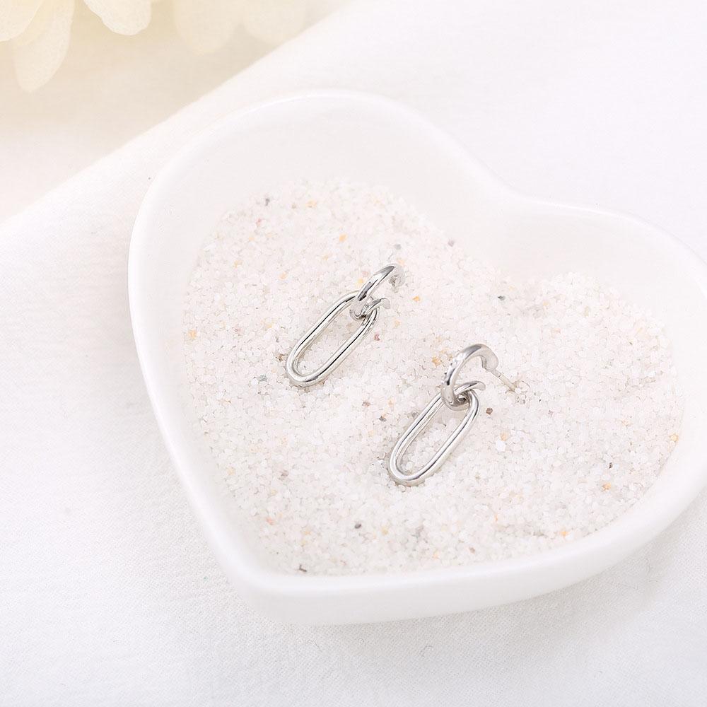 Элегантные Личность Круг Геометрические Круглые Женские Подарок Модная Бижутерия Висячие Серьги Серьги-гвоздики