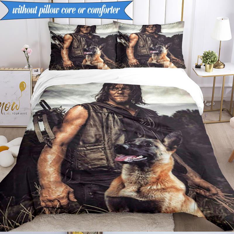 3PCS Norman's Forest Journey Bedding Set,Including 1pc Duvet Cover And 2pcs Pillowcases Perfect for Bedroom, Dormitory, Fan Christmas gift