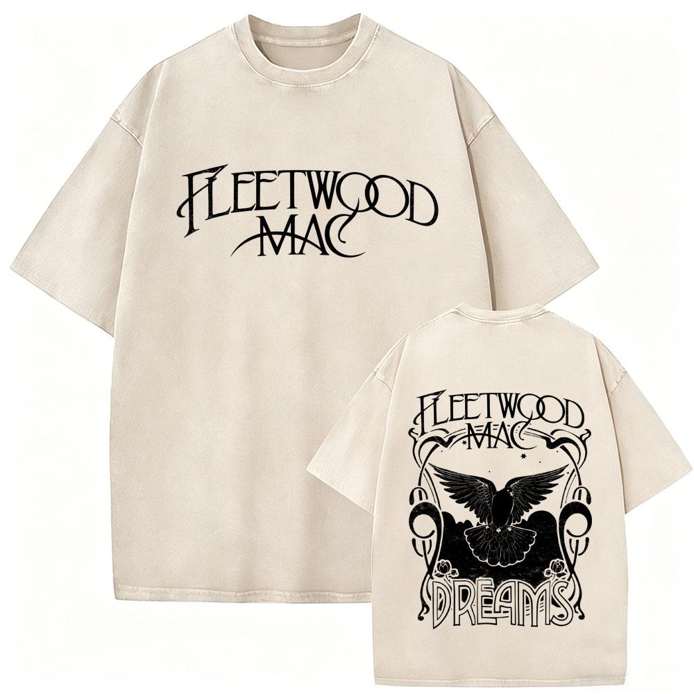 Стильная винтажная футболка с графическим принтом рок-группы Fleetwood Mac, футболка Стиви Никс, футболки Rumours, мужские, женские, готические, оверсайз