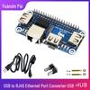 Адаптер USB-Ethernet и плата расширения USB-хаб для Raspberry Pi Zero 2W