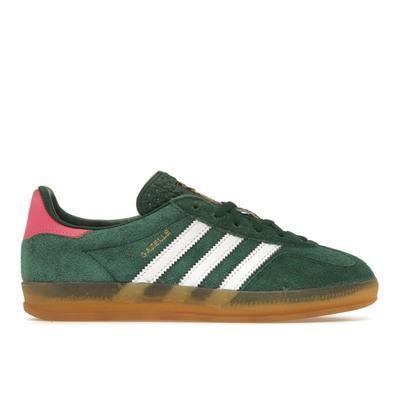 Gazelle Indoor Collegiate Green Pink Женские кроссовки Обувь-белый Lucid-Pink IG5929