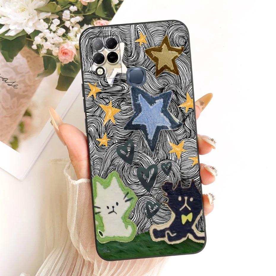 Cute Printed Phone Case For Infinix Hot 10S 10T 10i Soft Silicone Shockproof Cases For Infinix Hot10S Hot10T Hot10i Bumpers