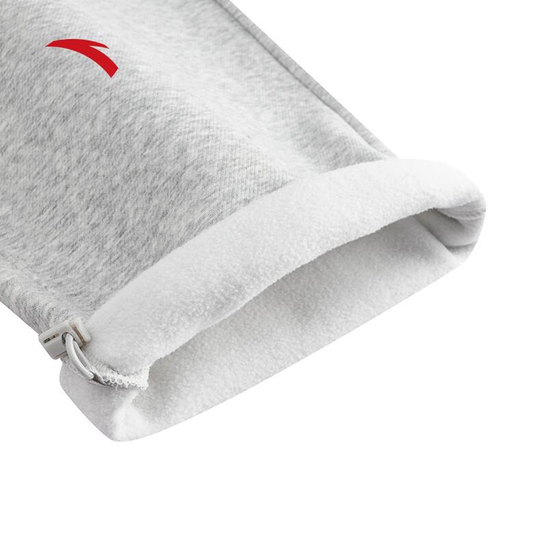 Anta Men's Winter Fleece-Lined Loose Sweatpants