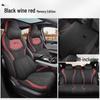Дышащие льняные чехлы на сиденья BYD Qin Plus - Полное покрытие и амортизация для версии DMI/EV Glory