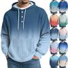 Men's Knit Hooded Sweatshirt Casual Long-Sleeve Sweatshirt