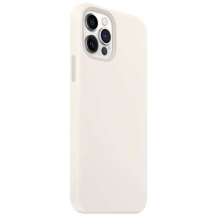 Silicone Case - for iPhone - 13 Mini - White - Scratch-resistant - Shockproof - Flexible