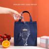 Bag Grocery Bag Outdoor Picnic Tote Letter Lunch Organizer Canvas Handbag Lunch Box Lunch Bag