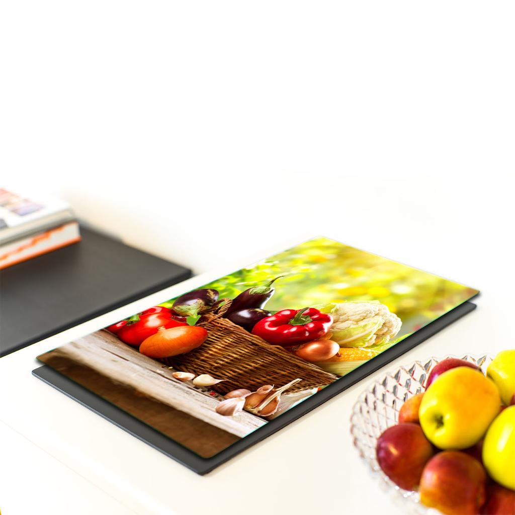 GLASS PROTECTIVE PLATE FOR INDUCTION 40x52 VEGETABLES