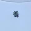 14K Gold-Plated Clover Zircon Spacer Bead Pendant for DIY Jewelry