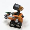 Мини-робот Moc Строительные блоки Игрушки 217 деталей Гусеничный бот Модель Классические блоки из фильмов Куклы Подарки для детей и взрослых