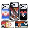 Флаг Сербии Сербский чехол для телефона Совместим с для IPhone 17air 16e 15 14 13 12 11Pro Max 17 Air