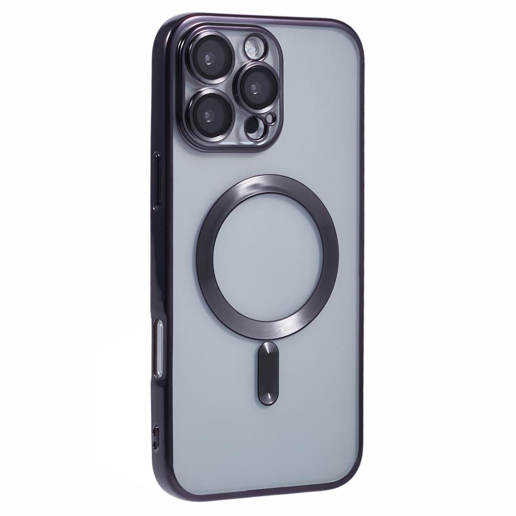 For iPhone 16 Pro Case Compatible with MagSafe Full Camera Protection TPU Phone Cover