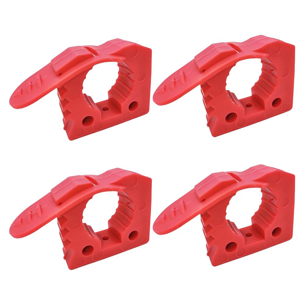 2/4 шт. Зажим Quick Fist диаметром 1,18-1,57 дюйма, автомобильное крепление для лопаты, хомут для перекладины, аксессуары для внедорожников, квадроциклов, UTV, грузовиков, кронштейн-держатель для лопаты