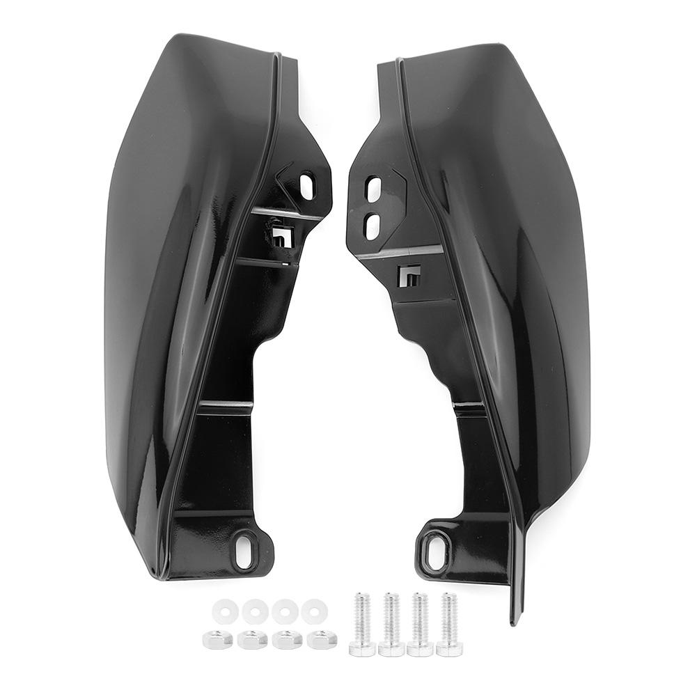 Motorcycle Heat Mid Frame Deflector Fits for 2017-2019(Glossy Black )
