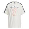 Adidas Originals X Disney Oversized T-Shirt Marie Cat Comfortable Versatile Fashion Soft Solid Color Short Sleeve Drop Shoulder T-Shirt KC3099