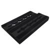 Guitar Pedal Board EVA Anti Slip Portable Modular Guitar Effects Pedalboard Support for 6 to 10 Effect Pedals