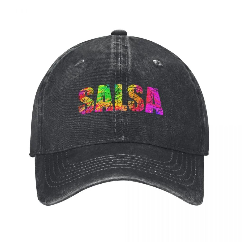 SALSA Baseball Cap fashionable Golf Wear Hip Hop Unisexs big size hat Caps For Unisex Womens