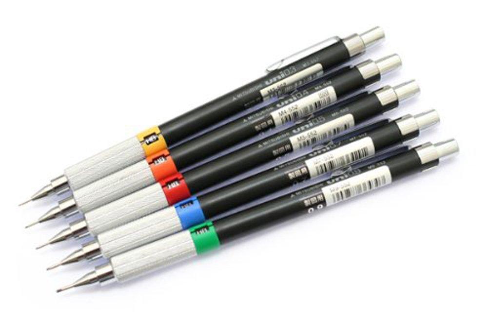 Mitsubishi Pencil Механический карандаш для черчения Черный 0.7 M7552.24