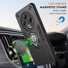 KEYSION Противоударный защитный чехол для Tecno Spark 30 4G Мягкий силиконовый чехол + защитное кольцо для камеры ПК Подставка для телефона Чехол для Tecno Spark 30