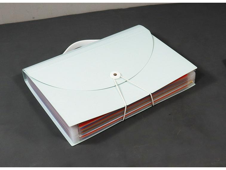 Портативная многослойная папка-гармошка формата А4 - Большая вместимость для офиса и студентов