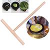 1 Set Pancake Spatula Non-stick Wooden Crepe Spreader Durable Convenient Pancake Tool for Home Kitchen