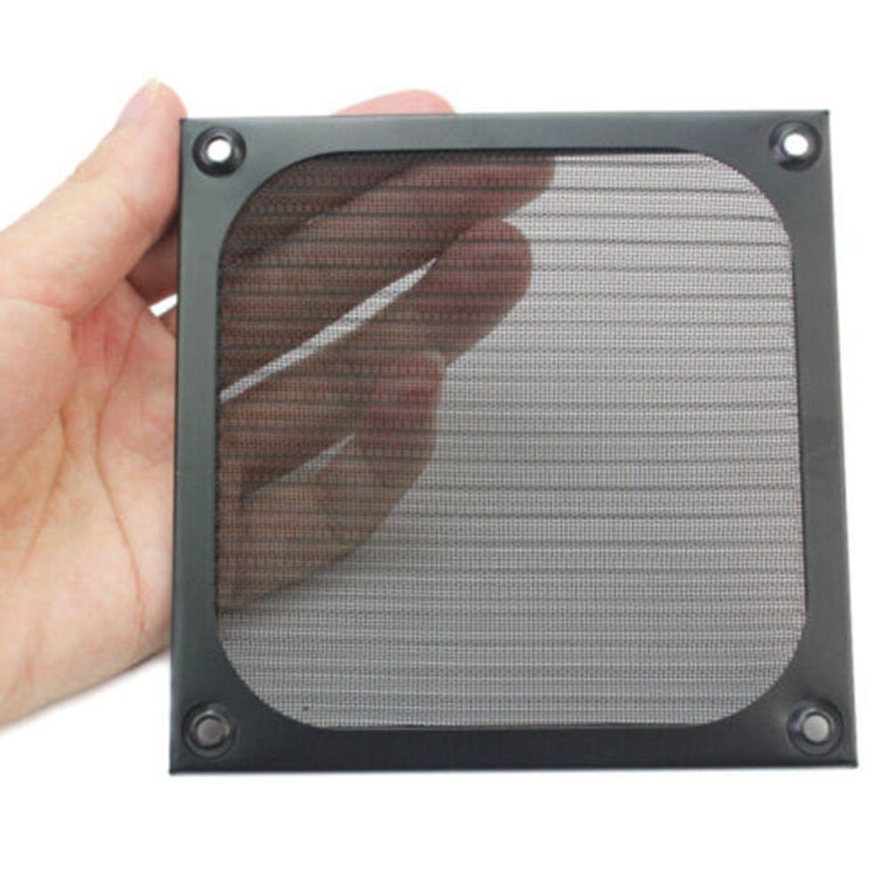 Shield Grill Guard Dust Filter 120mm Dustproof Computer Fan Cooling Aluminum Case