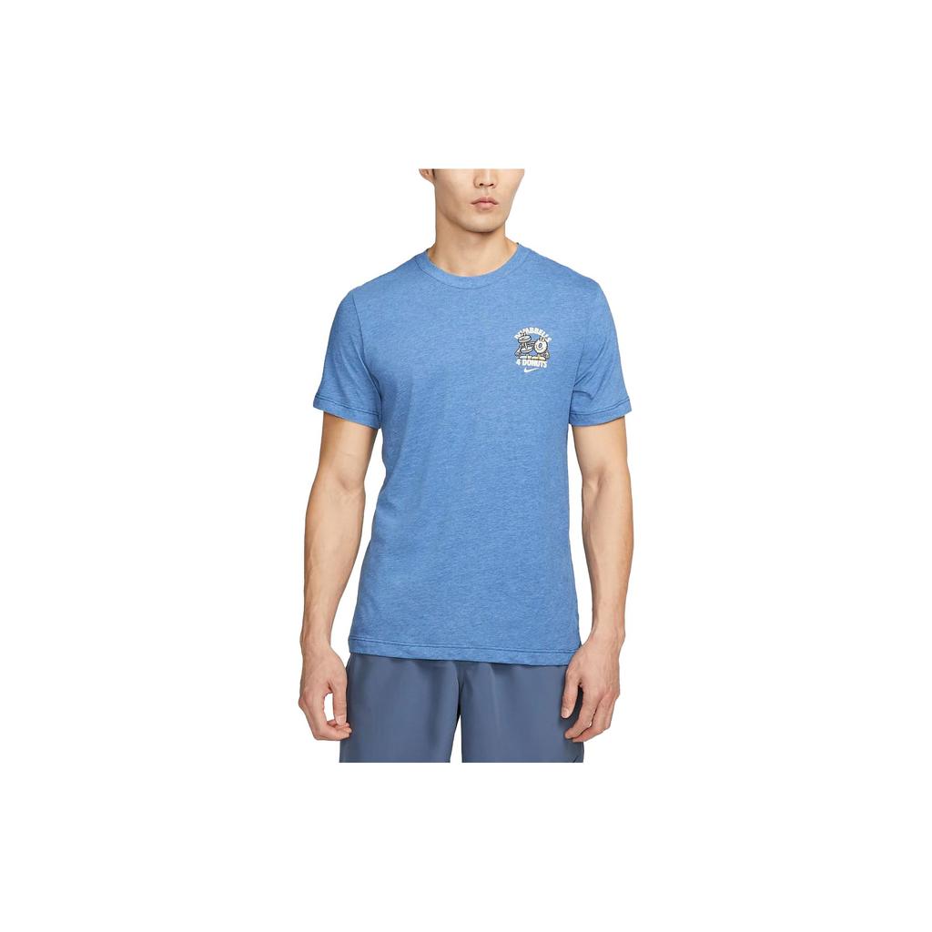 Новые мужские футболки Nike Синие FD0138-456